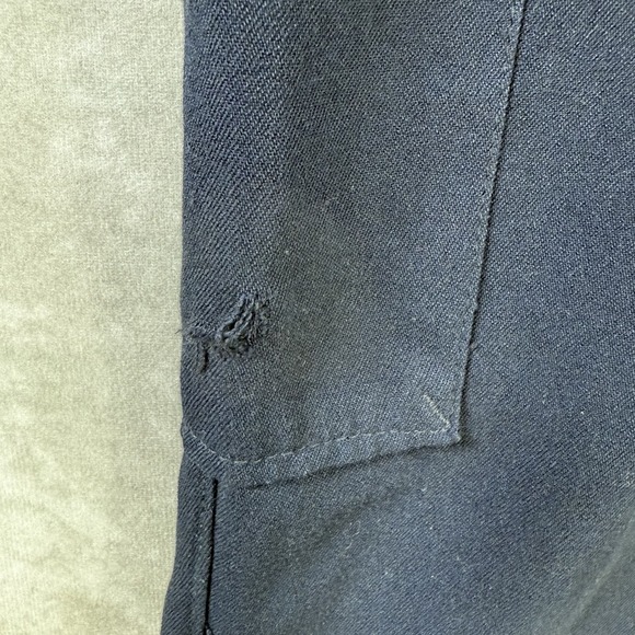 Bulwark Flame Resistant Cargo Pants Men 44 Navy Blue CAT2/2112 Work Welding - Picture 5 of 14